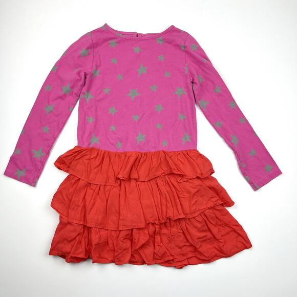 Mini Boden Star Ruffle Dress - Picture 2 of 6